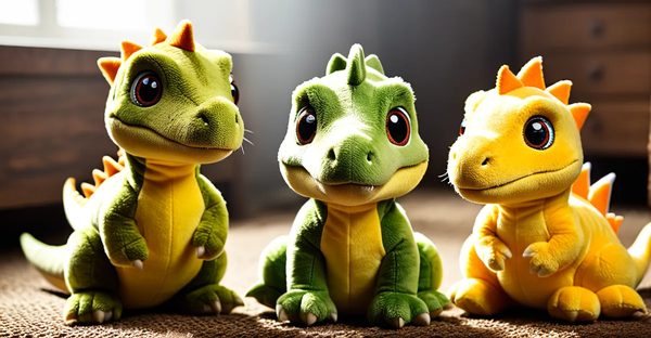 Des peluches dinosaure adorables pour tous les goûts !